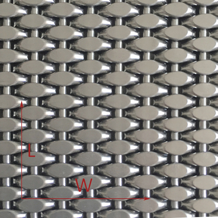 Wire Diameter 0.8mm 2.0mm Stainless Steel Screen with 30m Length