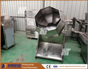 China Almond Coated Peanut Machine 400kg/H Groundnut Seasoning Mixer Flavoring Machine wholesale