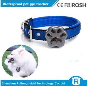 China dog gps tracker/waterproof pet gps tracker /gsm quad band network/geo-fence wholesale