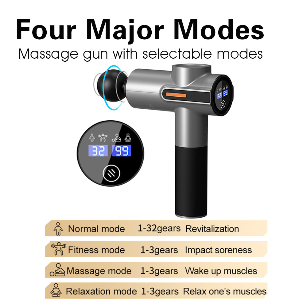 Electric Hypervolt Body Deep Tissue Massager Gun Portable Neck And Back Massager