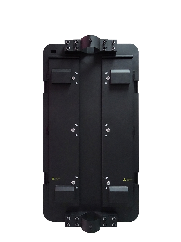 Vertical Pole LED Advertising Screen With Smart Wifi 3G And 4G