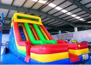 China 0.55mm PVC Tarpauline Large Inflatable Slide For Backyard Kids' Party wholesale