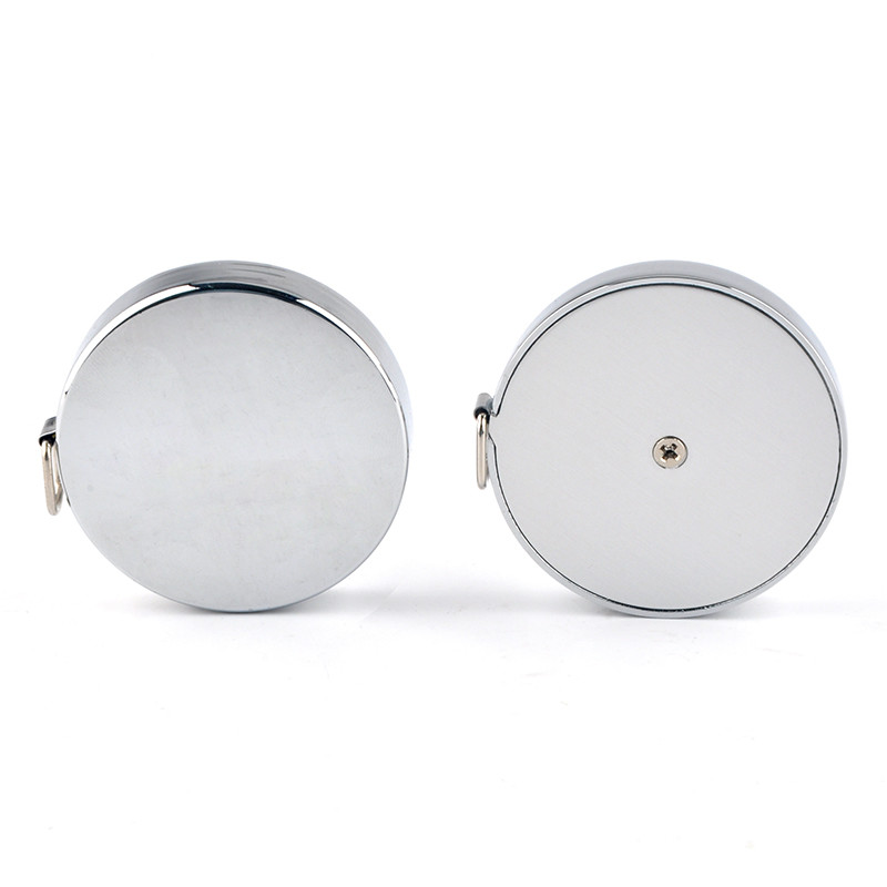 Wintape 2m 80inches Imitating Metal Galvanized In Silver Or Gold Round Shape Wholesale Mini Steel Tape Measure
