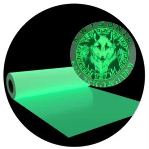 China PET Glow In The Dark Heat Transfer Printing Film Digital Hot Printing For Clothing wholesale