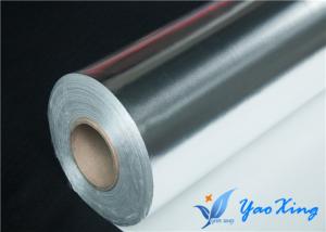 China Industrial Heat Insulation Aluminized Fiberglass Fabric Single Side wholesale