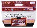 Zipper Hot Chicken Bags/ Roasted Chicken Packaging Bag With Window/ Microwaveabl