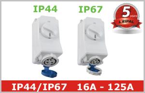 China 230V 400V Waterproof Interlocked Switch Sockets for Industrial Plug wholesale