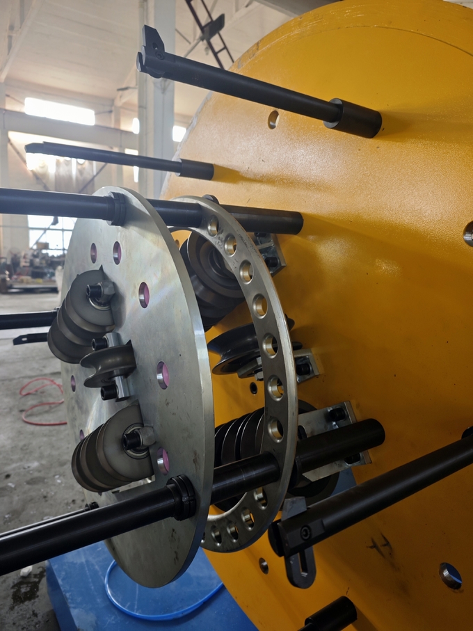 250RPM 1250mm Skip Strander Bow Type Cable Machine