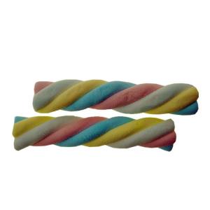 China Halal Twisted Fruit Flavored Marshmallows , Multi Colored Marshmallows wholesale