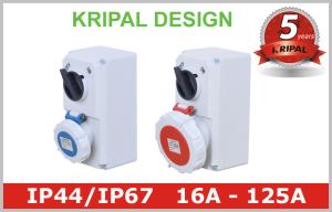 China IP67 Weatherproof Industrial Interlocked Switch Socket Outlet for Plug wholesale