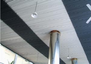 China Perforated Beveled Aluminium Strip Ceiling wholesale