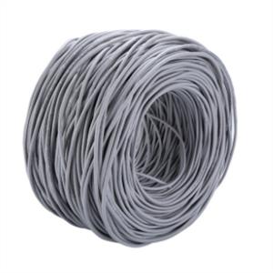 China Fluk Test CAT6 UTP LAN Cable CCA 0.57mm Pure Copper Cu Conductor Material wholesale