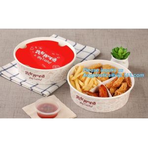 Take Away Paper Lunch Box With Self Lock supplier in Penang Custom printed