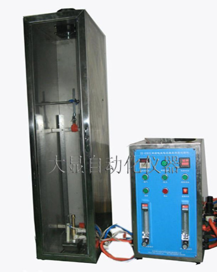 IEC / EN 60332-1-2 Vertical Fire Testing Equipment , Single Cable Burning Fire Resistance Test