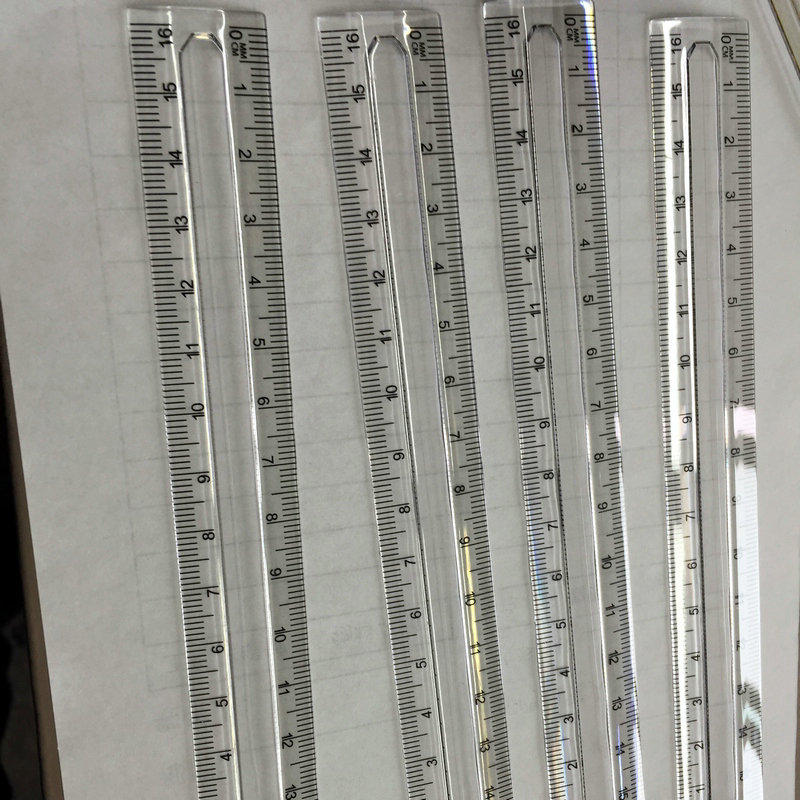 Semi Auto Desktop screen printing machine for ruler