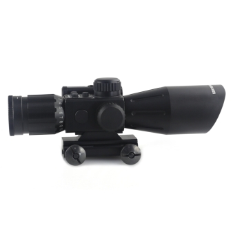 3.5-10X FMC Green Film Coating KANDAR IR Laser Optic Scope Red Laser Sight for Hunting