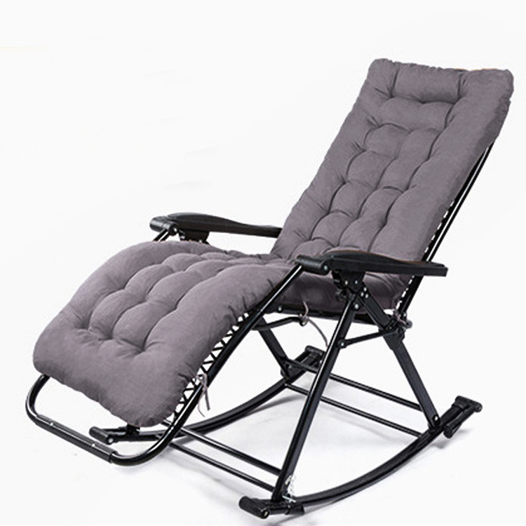 Custom Logo Sun Recliner Lounge Chair Outdoor Garden Camping Foldable Portable Chair
