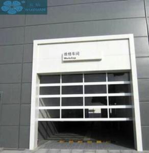 China 2m Panel Glass Panel Garage Doors wholesale