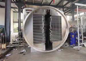 China 100Kg 200Kg Industrial Food Vacuum Freeze Drying Machine wholesale