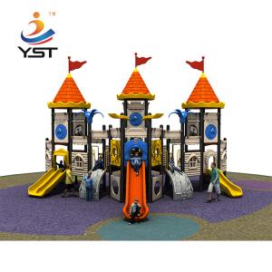 China Kindergarten LLDPE Kids Playground Slide For Amusement Park wholesale