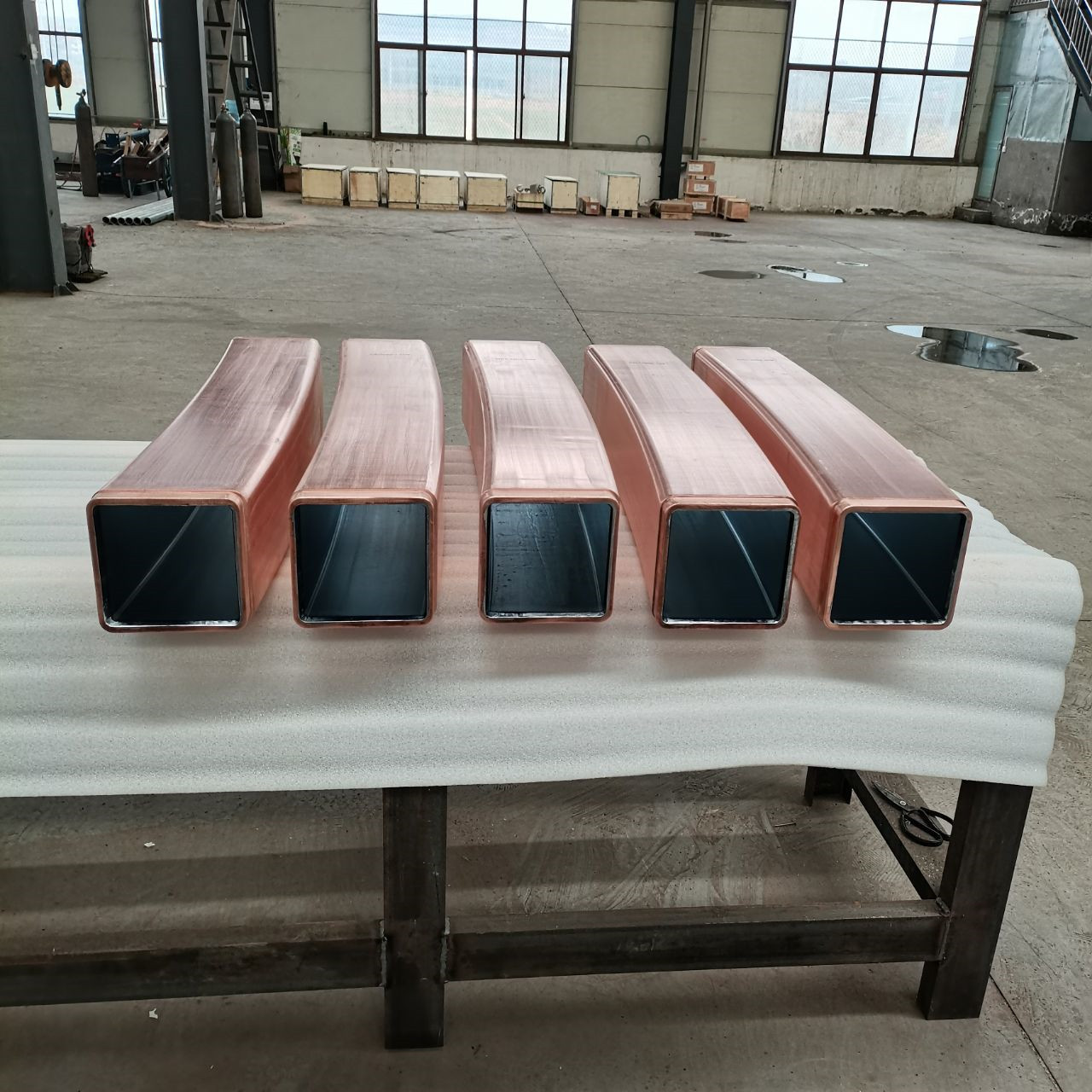 Ni-Co-Cr Copper Square Tube 150mm Con Cast Machine Ccm Mould Tube