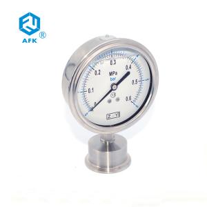 China 60kPa 3mm Dia Digital Gas Pressure Gauge Sanitary Diaphragm AFK wholesale