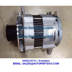 China 6008219731 - KOMATSU Alternator 24V 75A 600-821-9731 wholesale