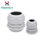 Thread Electrical Flexible Cable Gland / Customized PG Fireproof Rubber Cable