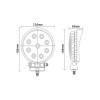 China LED Work Lamp/ Headlamp 27W LED Auto Car Headlights wholesale
