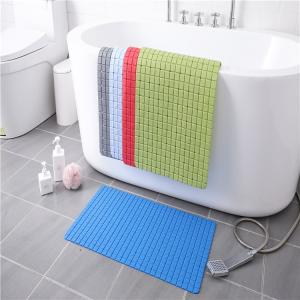 China Waterproof 69x39cm Washable Bath Rugs PVC Bathtub Floor Mat wholesale