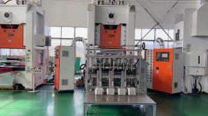 China 380V 50HZ Aluminium Food Container Making Machine Operation Easily wholesale
