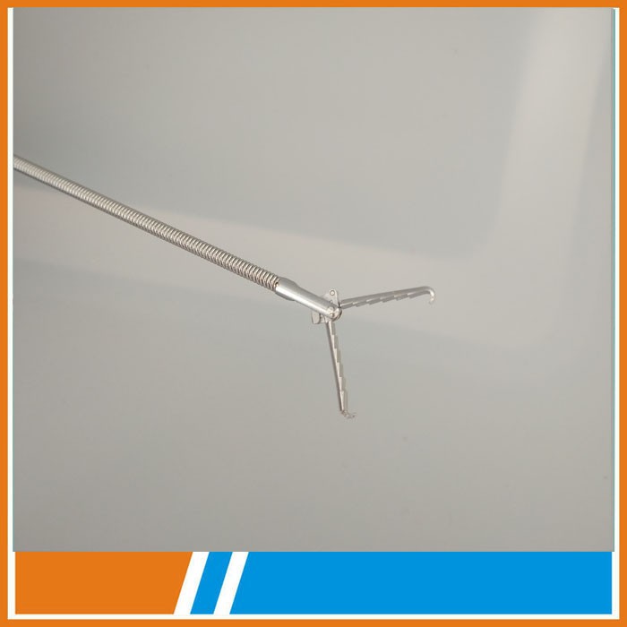 Stainless steel disposable foreign body removal forceps