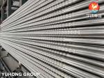 Corrugated Fin Tubes Stainless Steel TP310S For Heat Exchangers