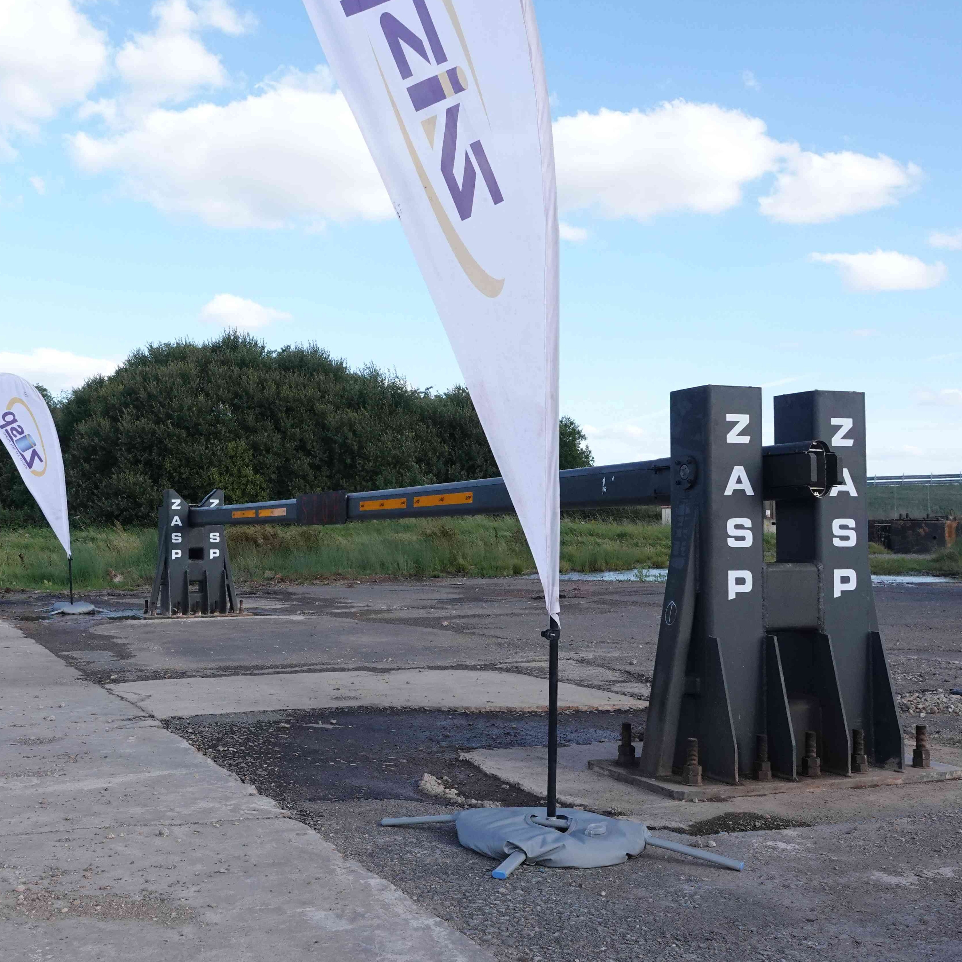 Surface Mounted Road Blocker System Impact Test K12 Road Blocker For Perimeter Protection