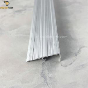 China Aluminium Cover Tile Trim Aluminium Nosing For Stairs Corner Gold Metal wholesale