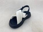 White Women Fashion Flip Flops With Flat Heel