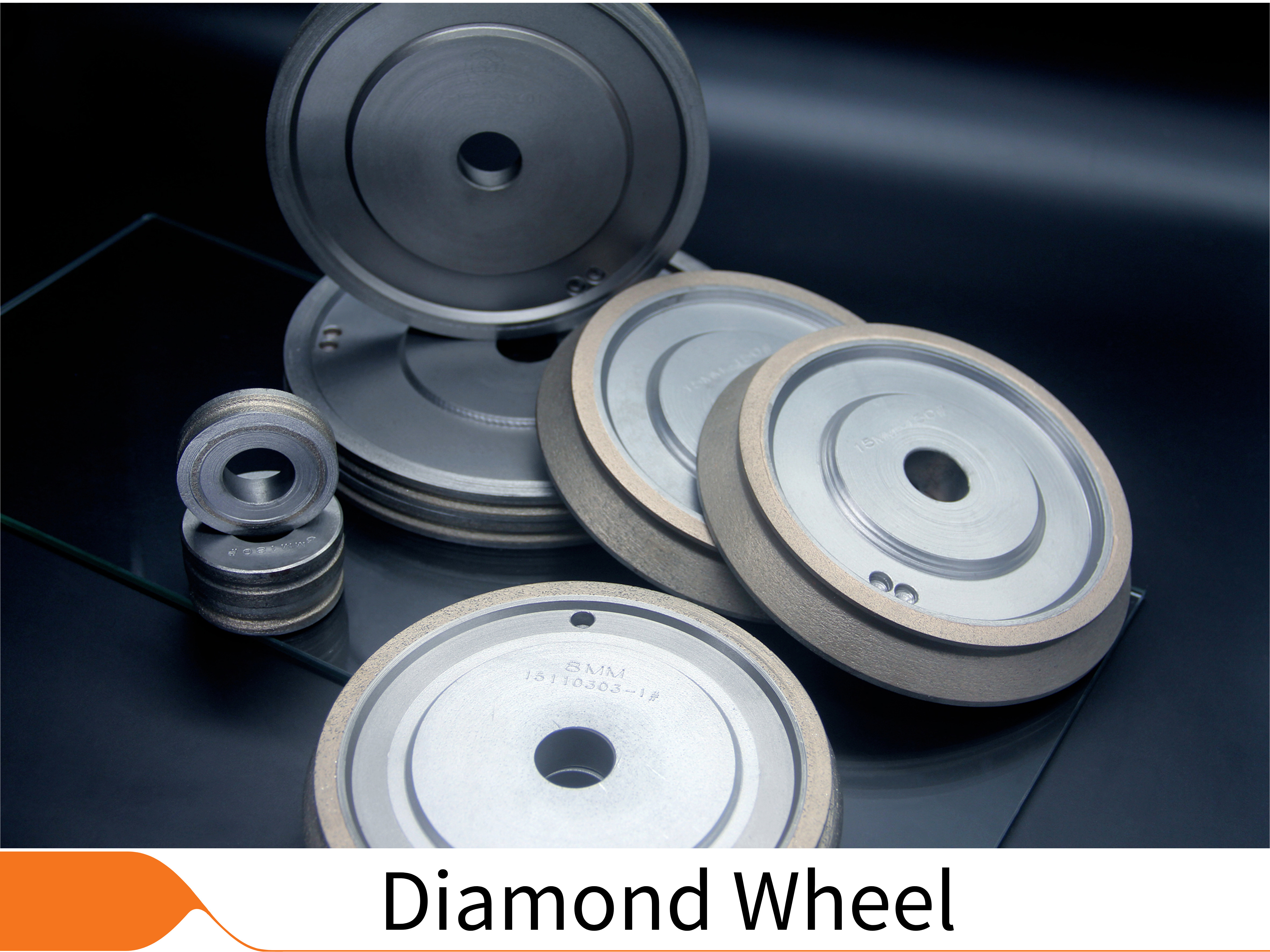PBLOG High Quality Material Glass Marble Rock Plate Grinding Chamfering Red Resin Diamond Wheel