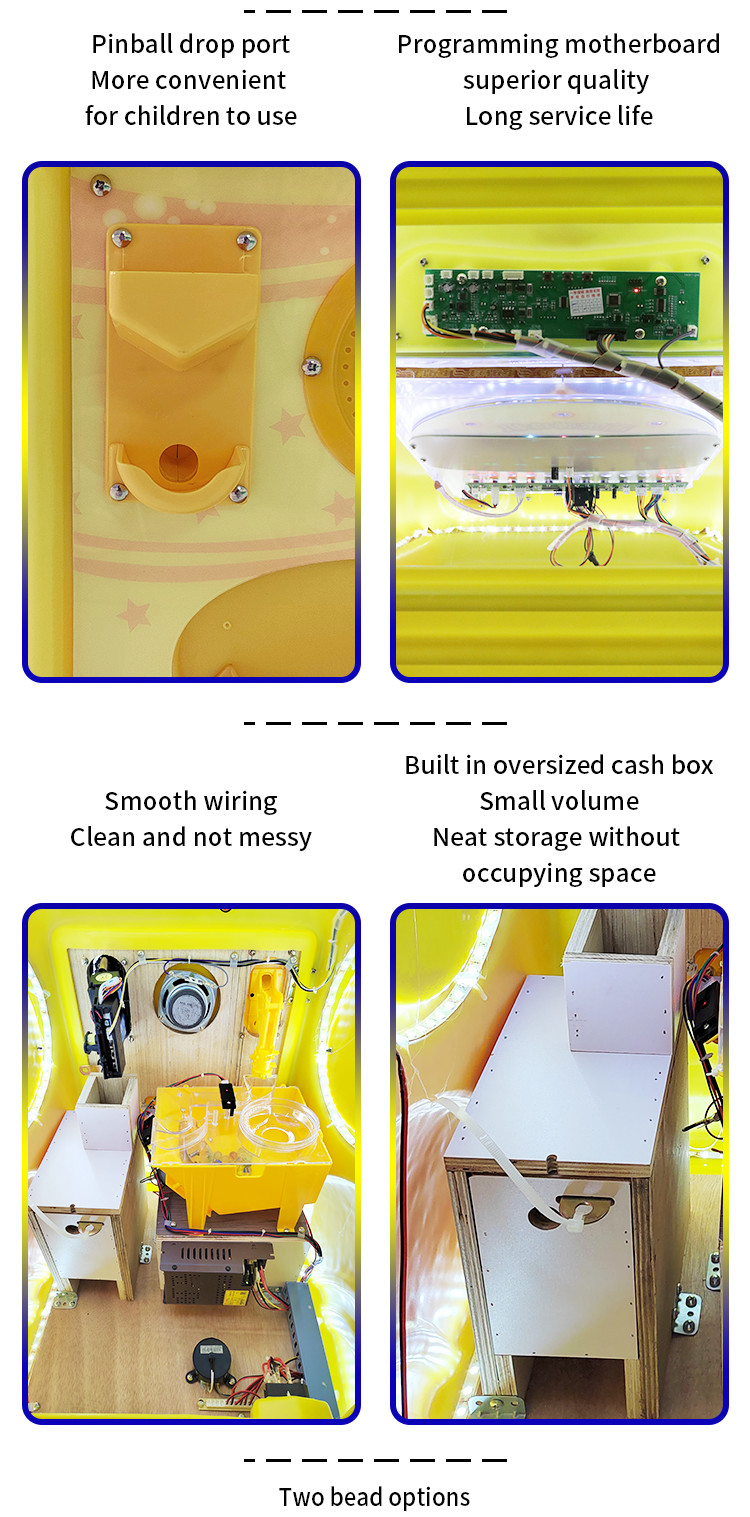 14mm Outdoor High Quality Children Coin Operated Arcade Pinball Machine