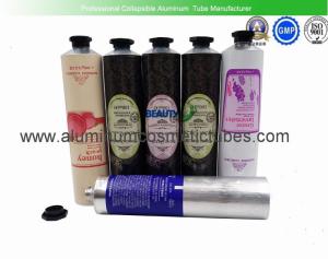 China Hand Cream Collapsible Aluminum Squeeze Tubes Food Grade Inner Coating Light Weight wholesale