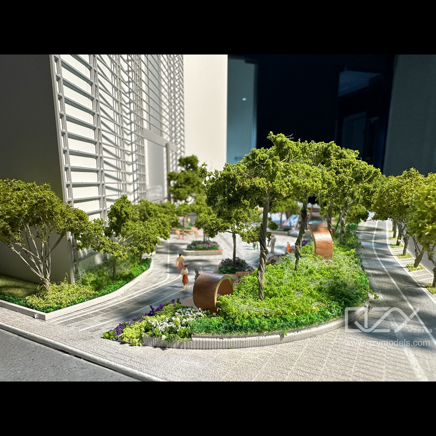 UPDIS -1/150 Shenzhen Women And Children Friendly Neighborhood Landscape Model