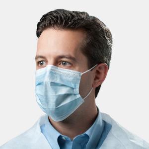 China Earloop Dispsoable Face Mask Surgical Medical Procedure 3 Ply Skin Friendly wholesale
