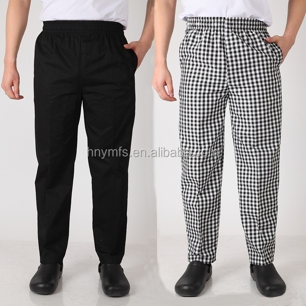 New Style for Men Women Restaurant Use Chef Pants Unisex Kitchen Uniforms Chef clothes