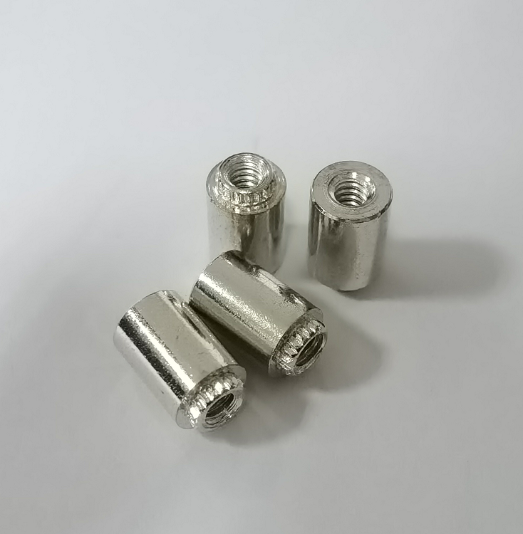 SMTSO-M2.5 Alloy Steel Standoff Spacer for Tin Plated Solder Surface Mount Pcb Sale