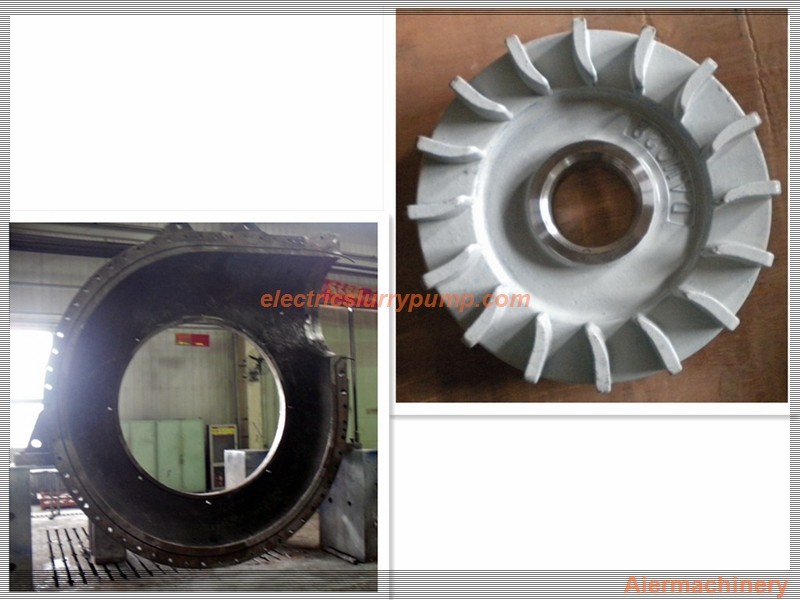 Aier Long Life High Chrome Slurry Pump , Electric Mud Pump High Density