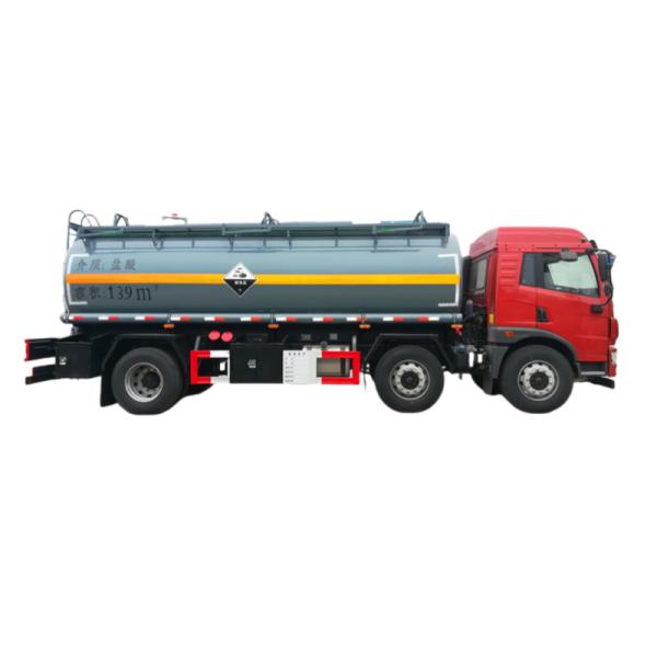 FAW 25Ton Heavy Duty Truck 13.9 Cbm Chemical Vehicle Sodium Hydroxide Solution/liquid Special Truck Special Transport Truck