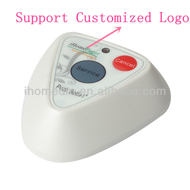 Hospital Wireless Pager Remote Panic Alarm Button System