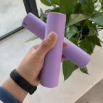 PET Purple Twist Up Airless Lotion Pump Bottle 80ml 100ml 120ml
