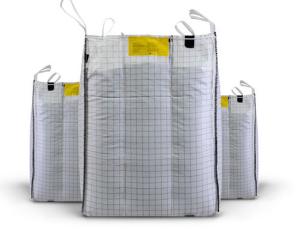 China 3000kg Type D Bulk Bags 100mm 700D FIBC Baffle Bag wholesale