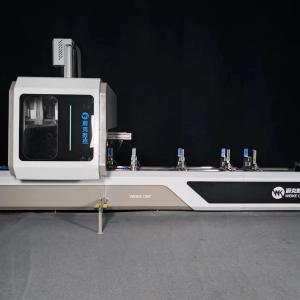 China Aluminum PVC 4 Axis CNC Machining Center For Window Door, Curtain Walls, Run Rooms And Industry Aluminum Area wholesale