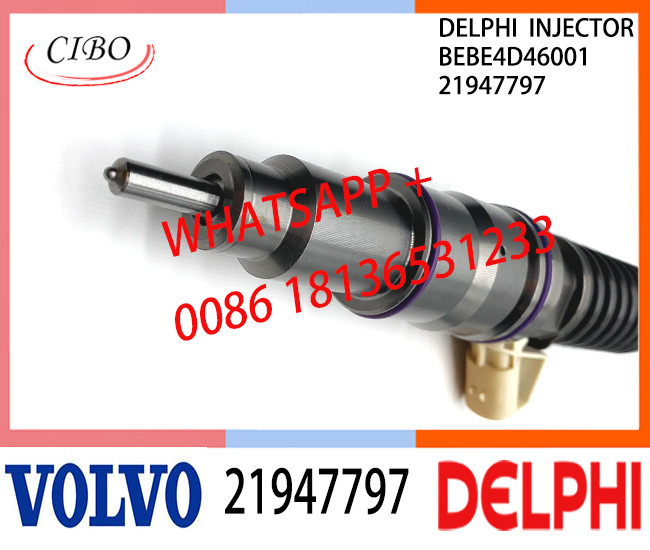 21947797 BEBE4D46001 Fuel engine Diesel Injector 21947797 BEBE4D46001 E3.18 for VOL (REN-AULTT) MD11 3530 & 35